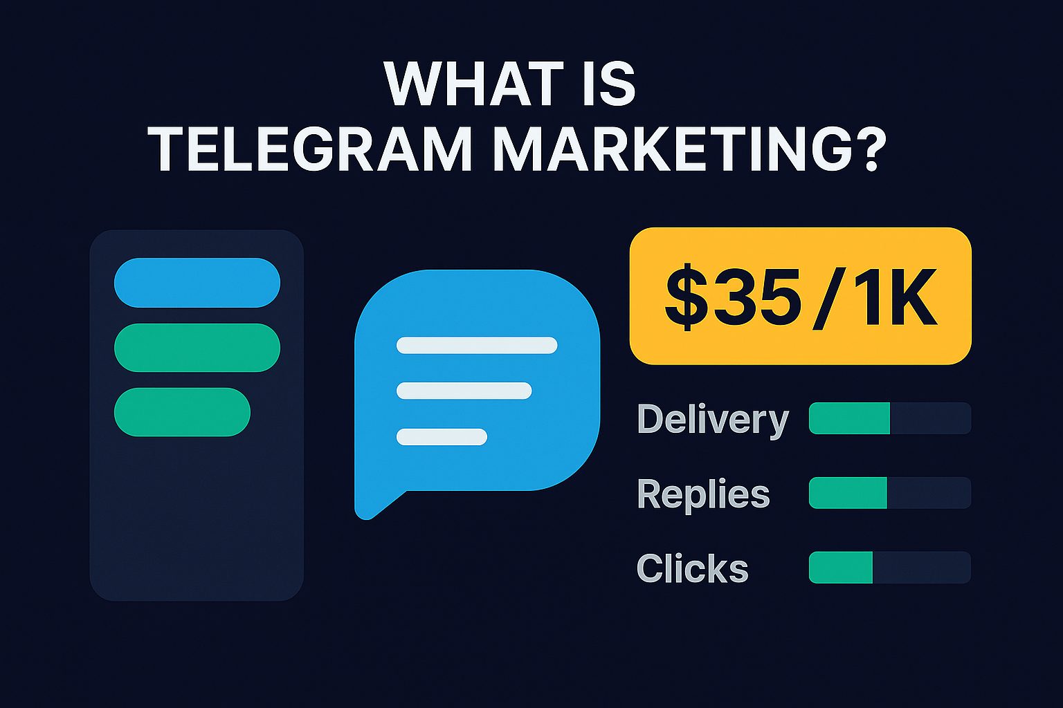 What is Telegram mass DM marketing — overview showing direct message delivery to targeted users scraped from groups